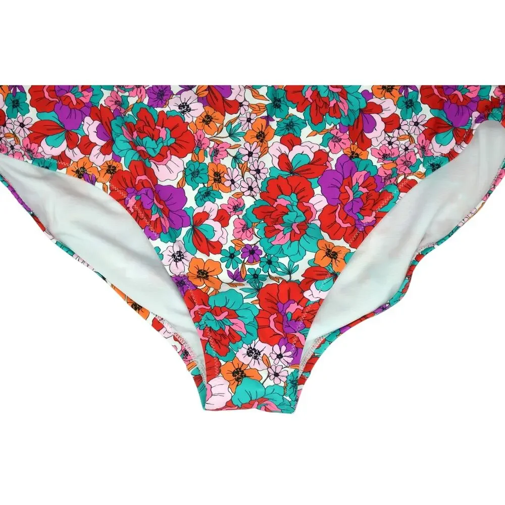 Raisins Curve Trendy Plus Size Muna Floral One-Piece Swimsuit